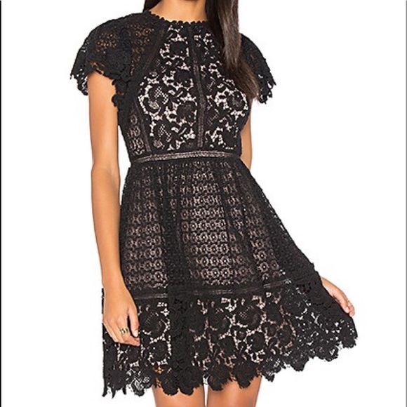Rebecca Taylor Black Lace Dress - Picture 9 of 16